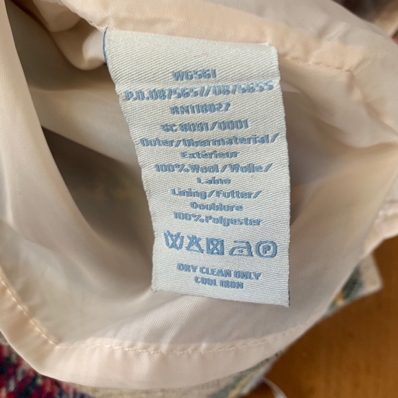 Boden Wool Plaid Skirt - Size 8 - Picture 10 of 10